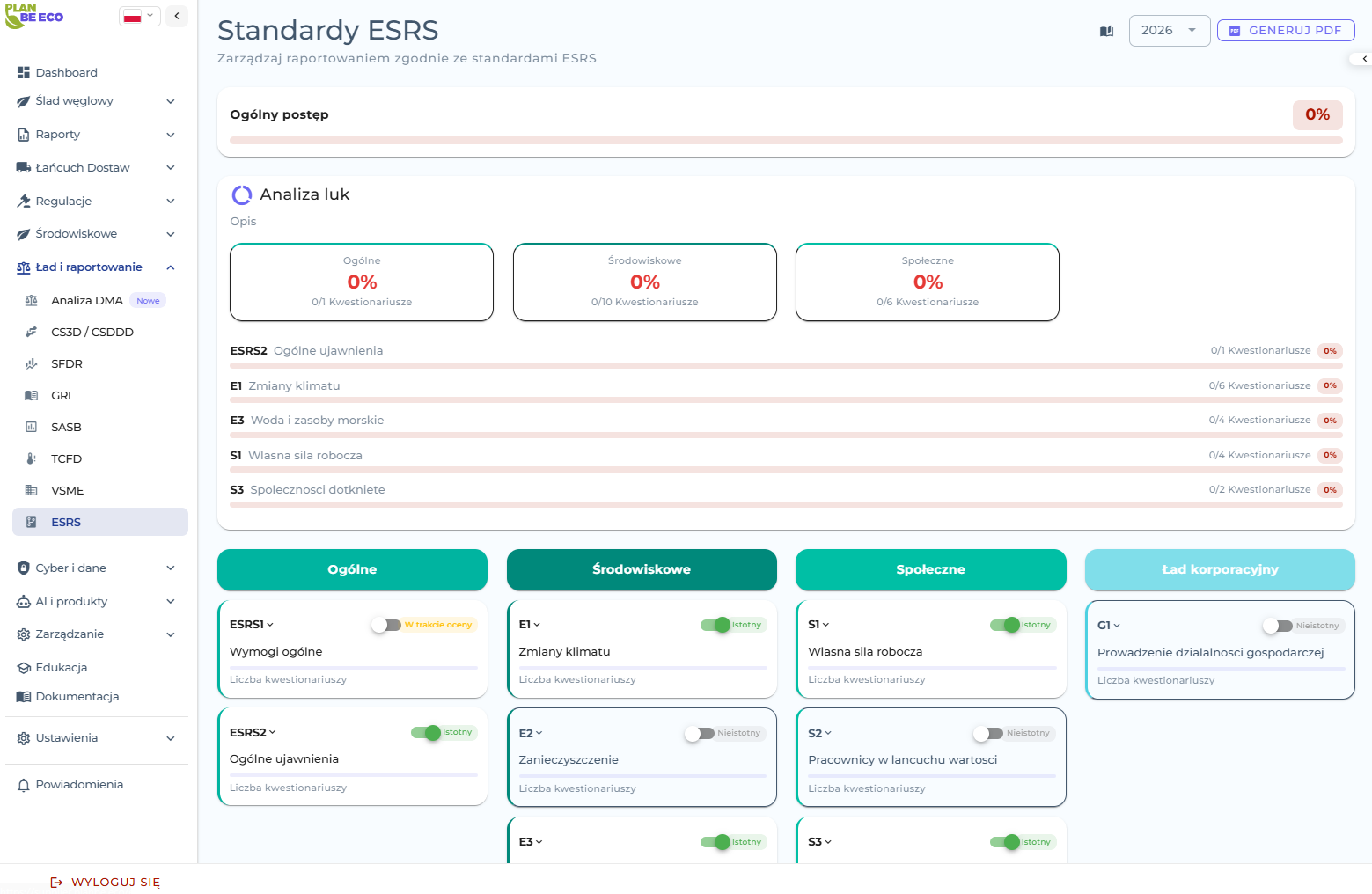 CSRD / ESRS reporting