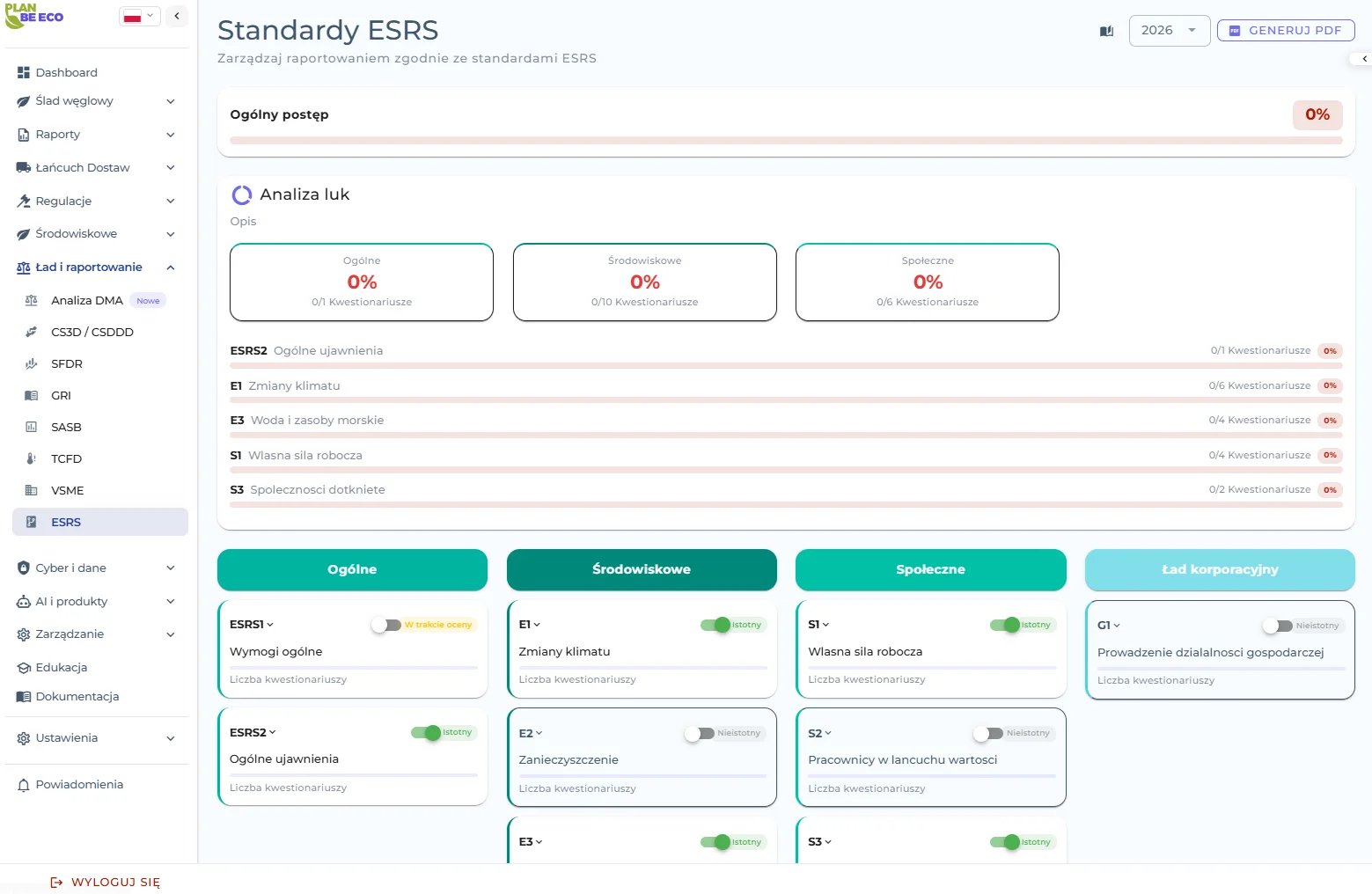 CSRD / ESRS reporting