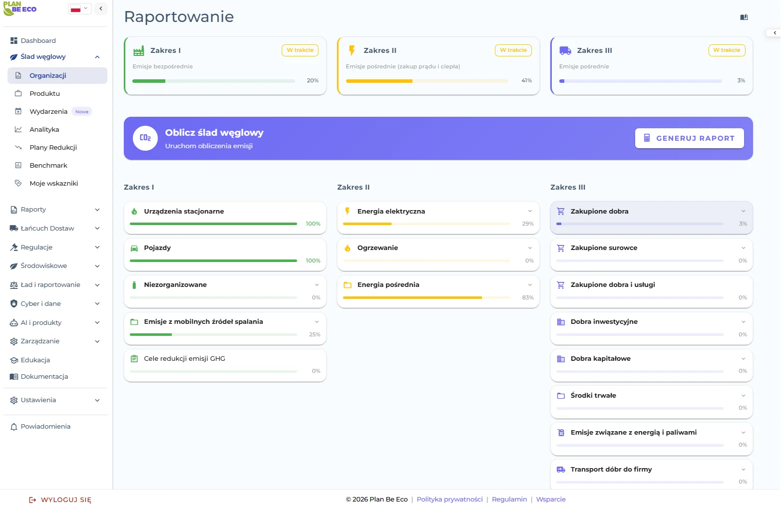 CO₂ emissions calculator