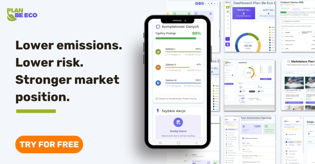Plan Be Eco Supplier – Manage Your Supply Chain Emissions. Try it free for 30 days!